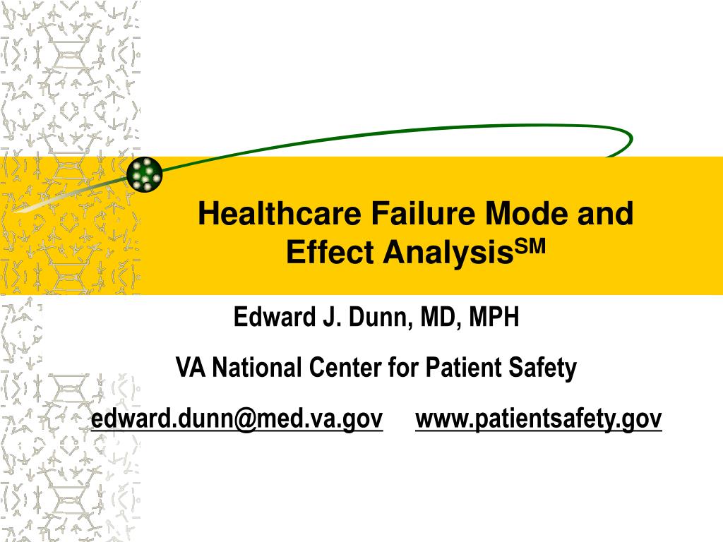 PPT Healthcare Failure Mode And Effect Analysis SM PowerPoint 