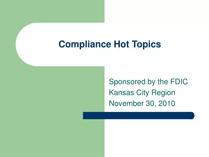 PPT Compliance Hot Topics PowerPoint Presentation, free download ID