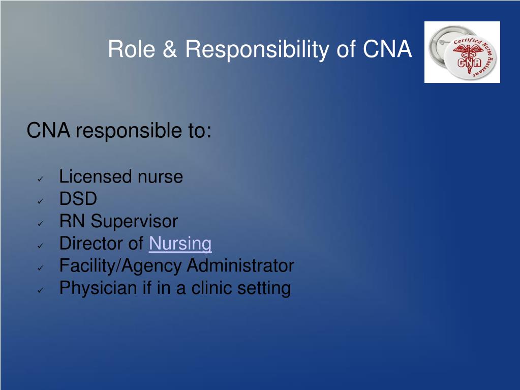 PPT CNA Certified Nursing Assistant PowerPoint Presentation, free
