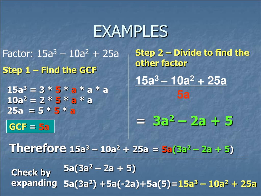 PPT - Factors and Factoring PowerPoint Presentation, free download - ID ...