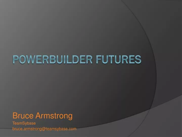 powerbuilder futures n.