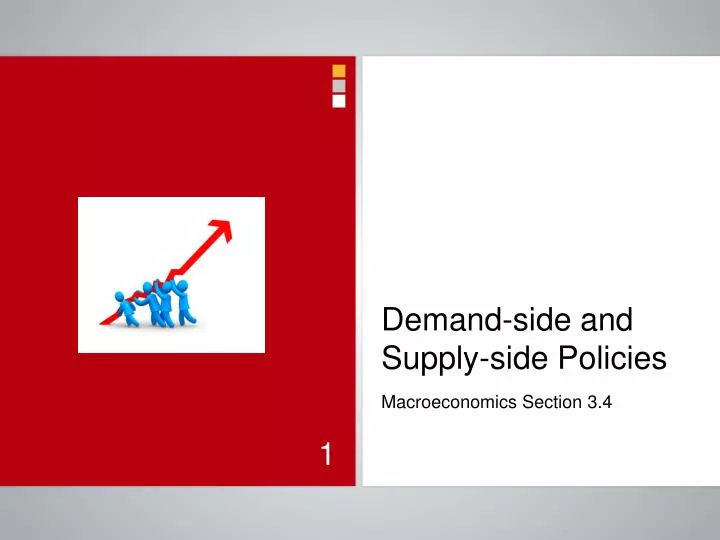 demand side and supply side policies n.
