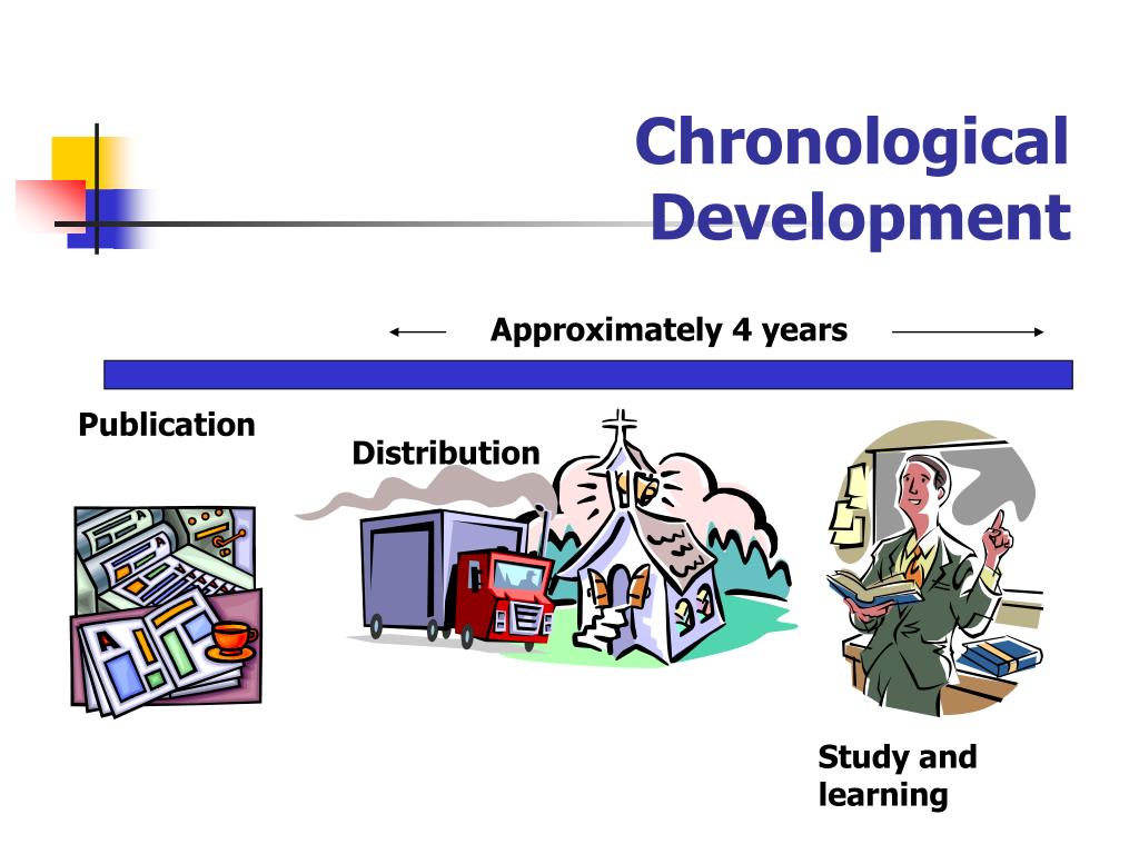 Chronological development meaning