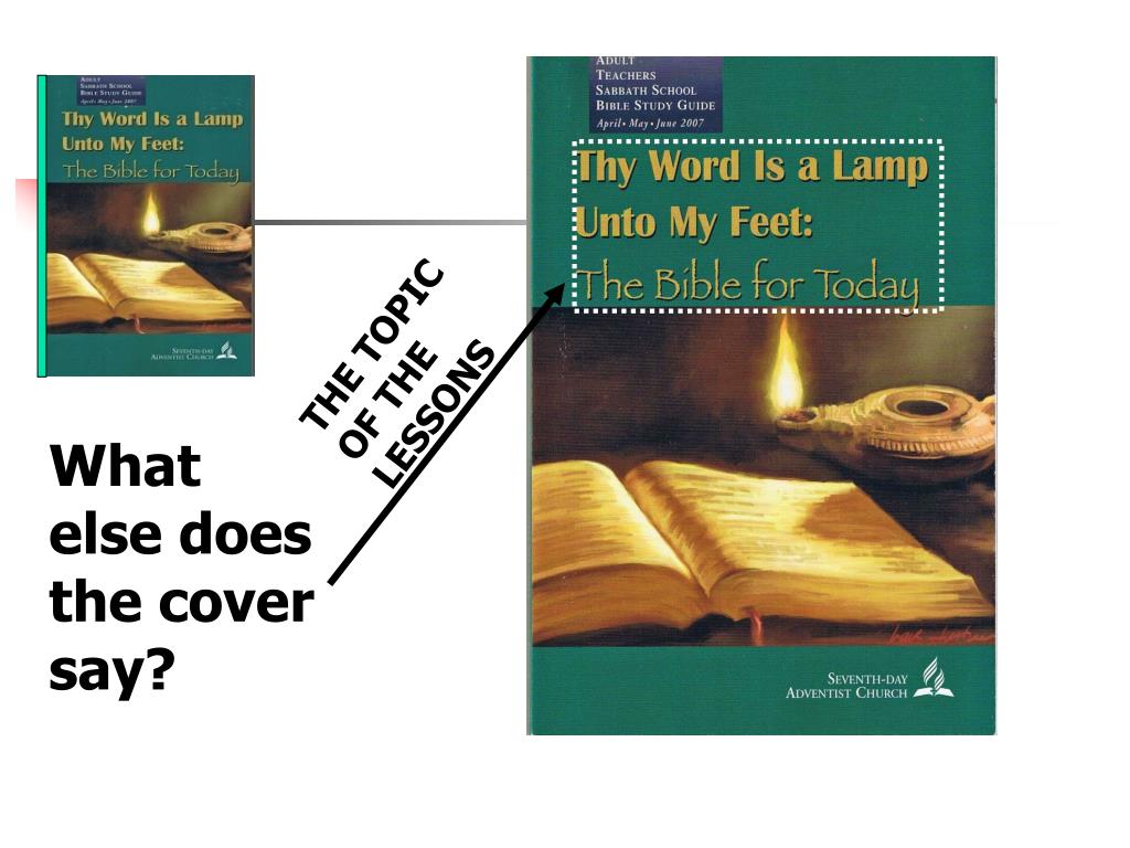 PPT How to Prepare a Sabbath School Lesson PowerPoint Presentation