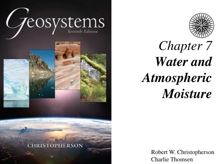chapter 7 water and atmospheric moisture n.