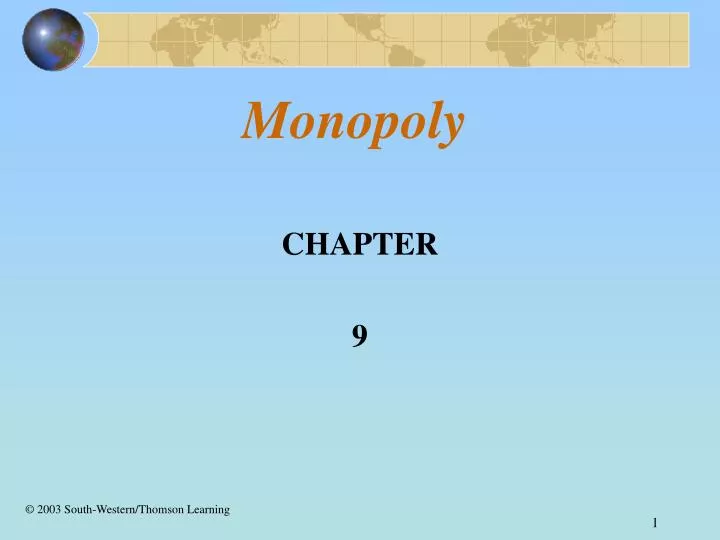 monopoly n.