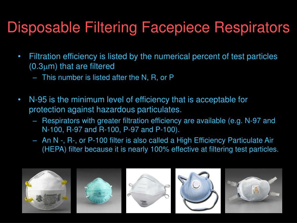 Ppt respiratory protection training osha 29 cfr 1910 134 powerpoint