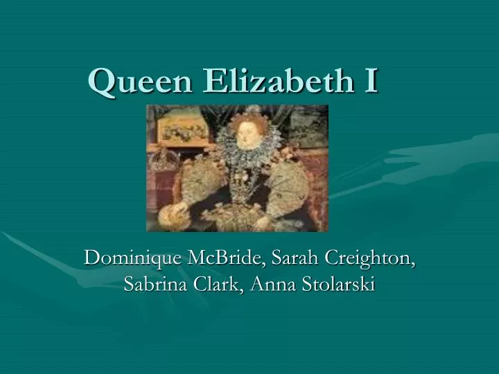queen elizabeth i n.
