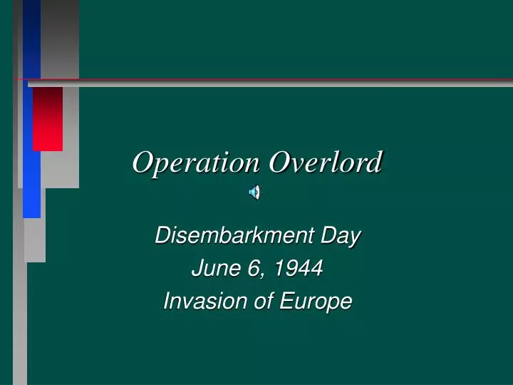 operation overlord n.