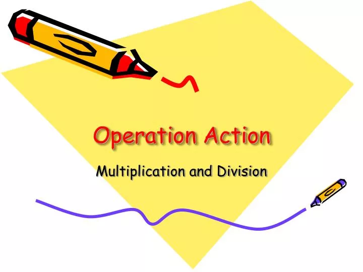 operation action n.