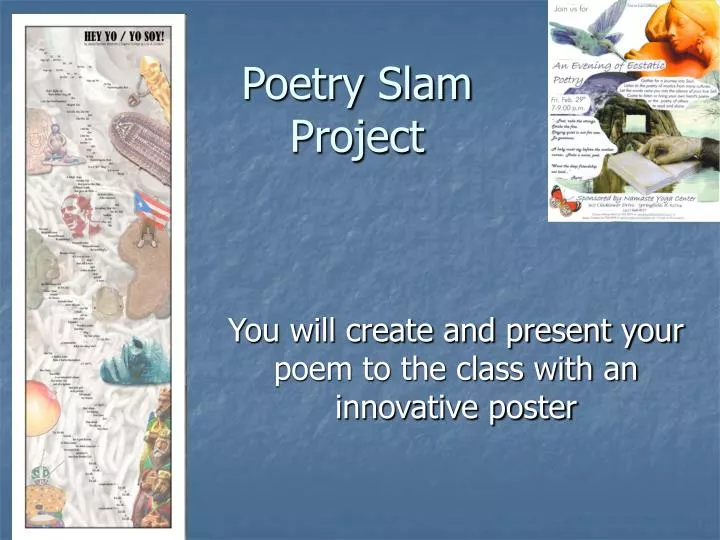 poetry slam project n.