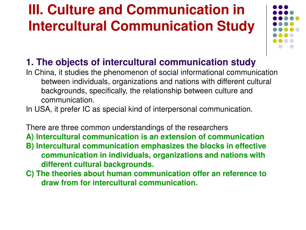 thesis about intercultural communication