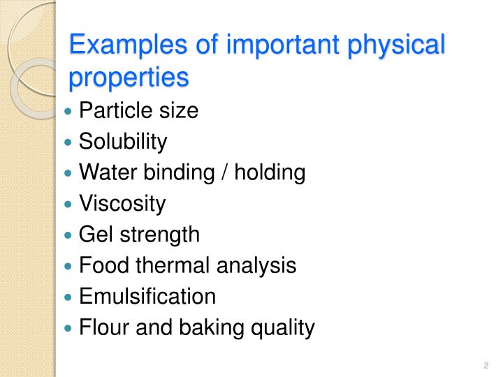 Examples Of Physical Properties Chemical Change Examples