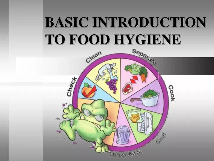 PPT - BASIC INTRODUCTION TO FOOD HYGIENE PowerPoint Presentation, free
