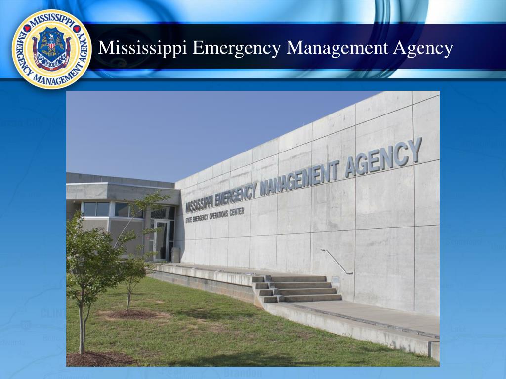 PPT Mississippi Emergency Management Agency PowerPoint Presentation