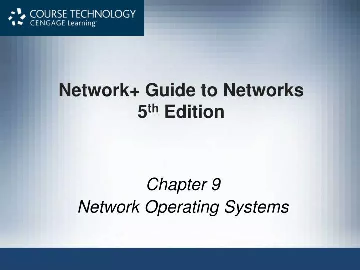 network guide to networks 5 th edition n.