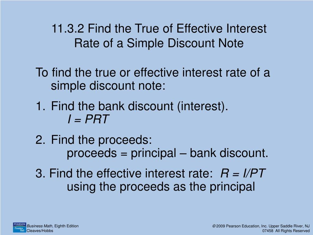 PPT - 11.1 The Simple Interest Formula PowerPoint ...