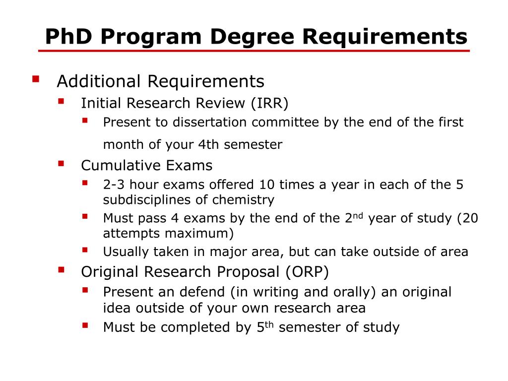phd requirements uoa