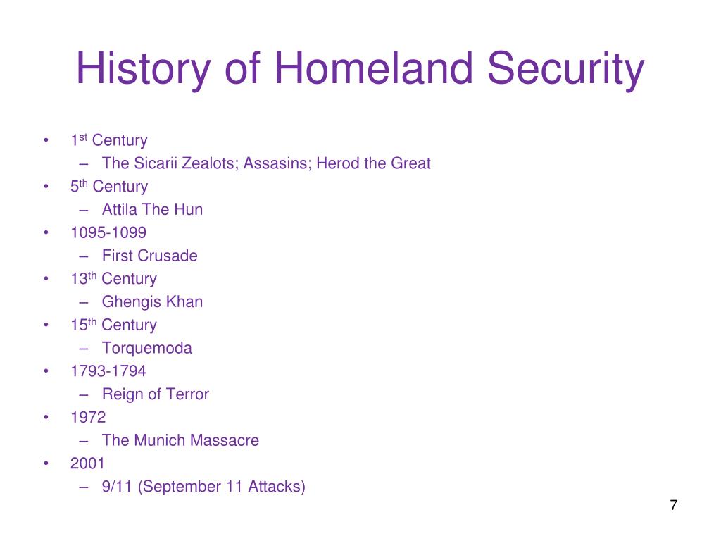 homeland security travel history