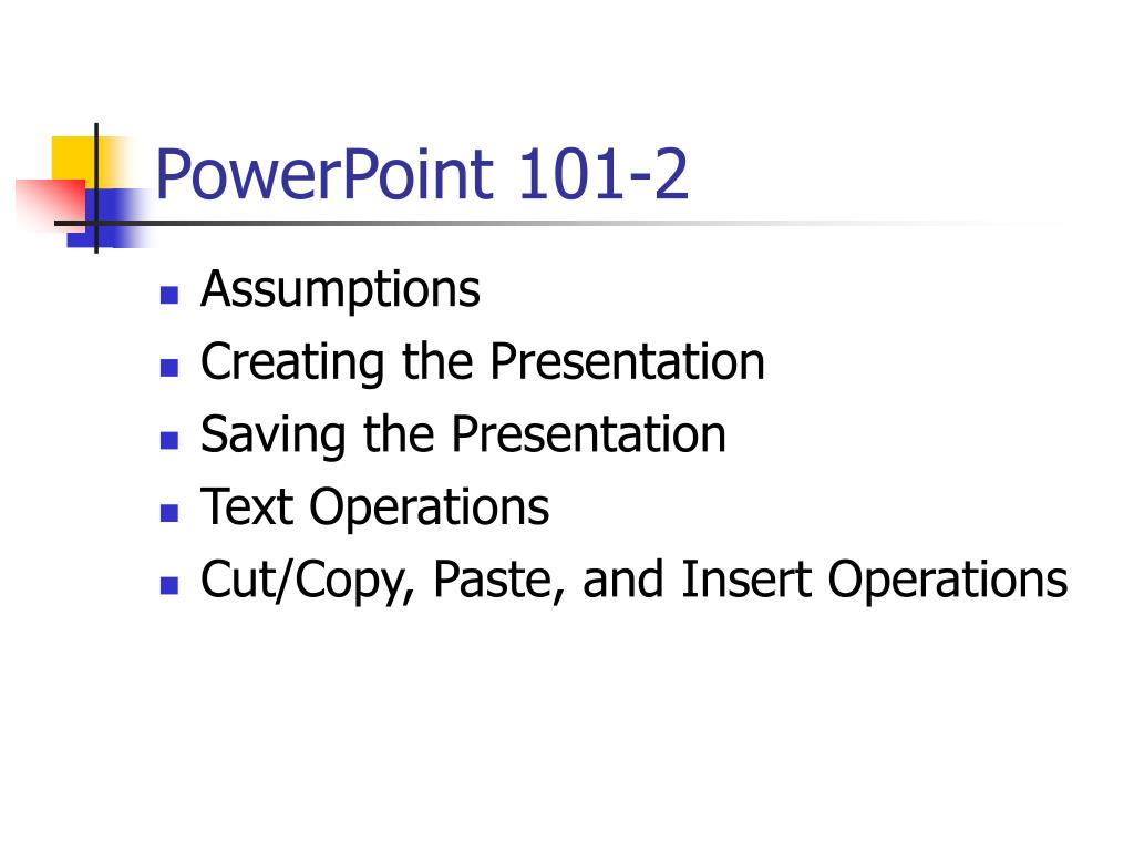 powerpoint presentation 101