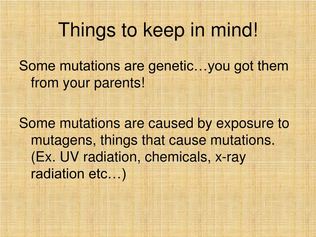 PPT - Mutations PowerPoint Presentation, Free Download - ID:446046