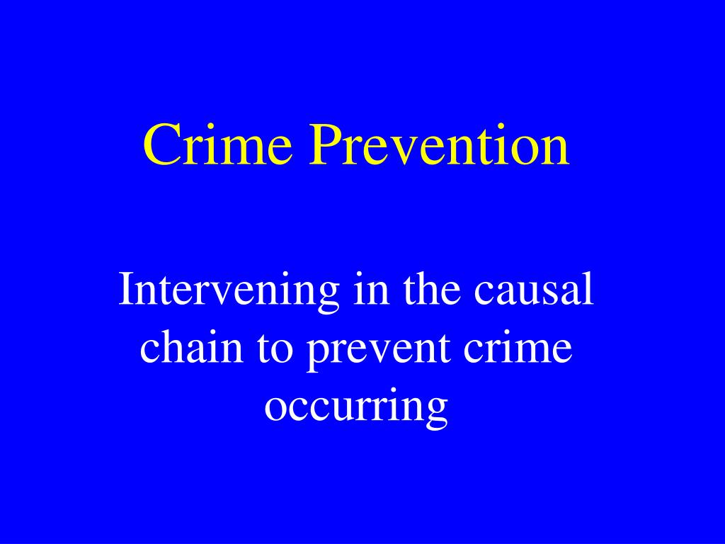 Ronald V. Clarks Situational Crime Prevention Theory
