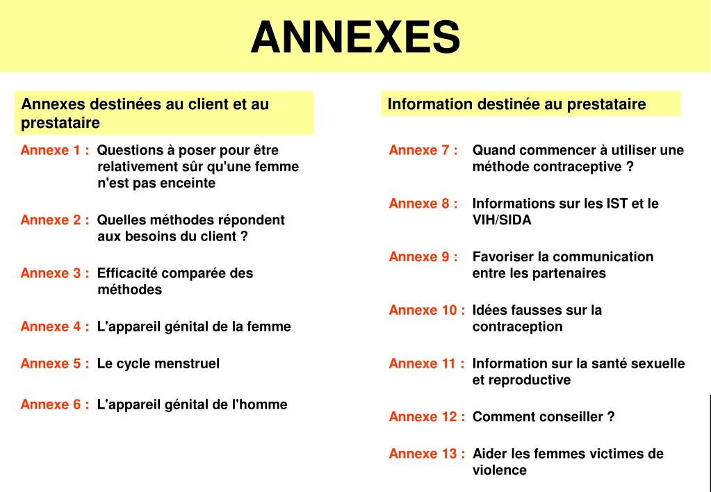 document annexe business plan