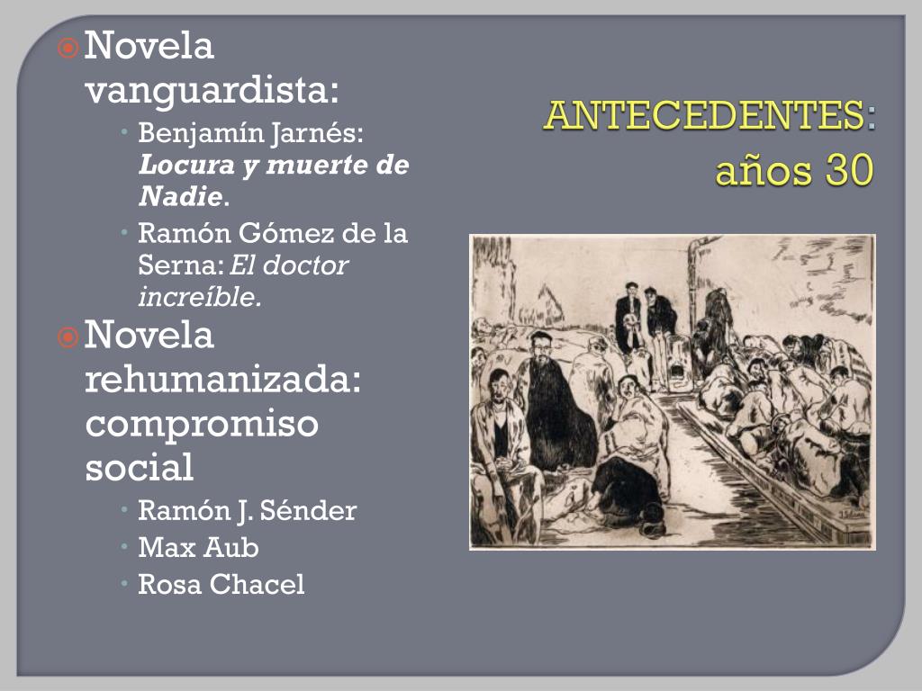 PPT - Novela de posguerra PowerPoint Presentation, free download - ID:448255