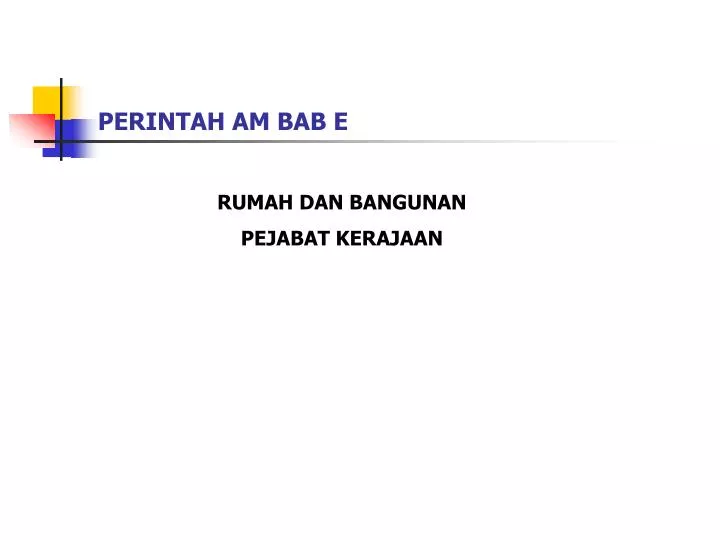 Ppt Perintah Am Bab E Powerpoint Presentation Free Download Id 448268