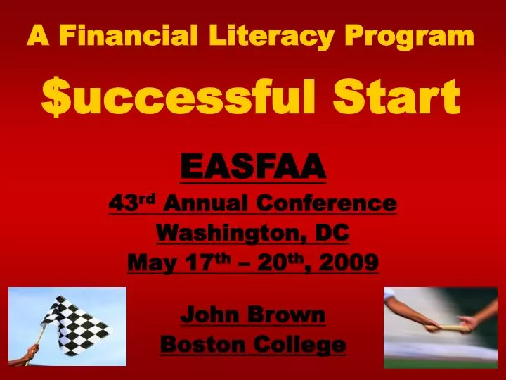 a financial literacy program uccessful start n.