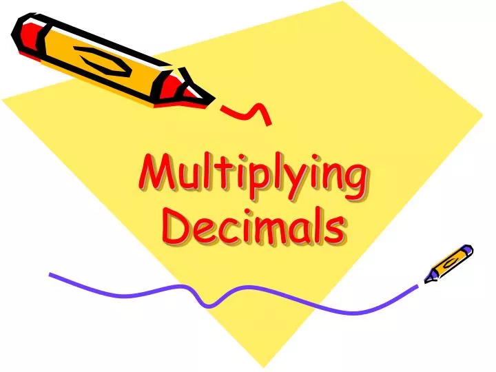 multiplying decimals n.