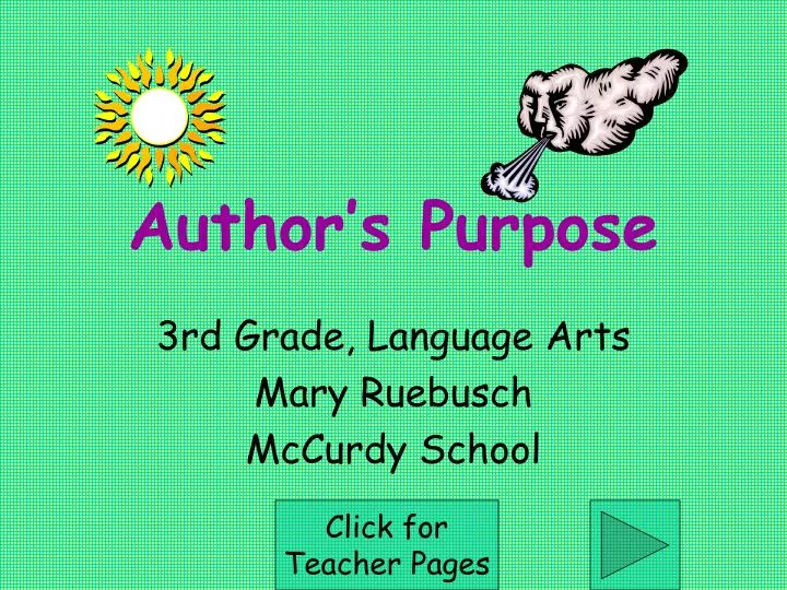 author s purpose n.