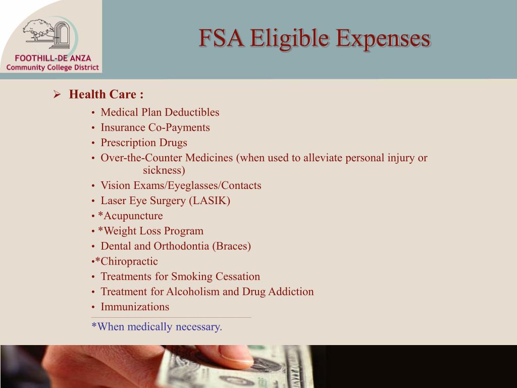 limited fsa eligible expenses 2021
