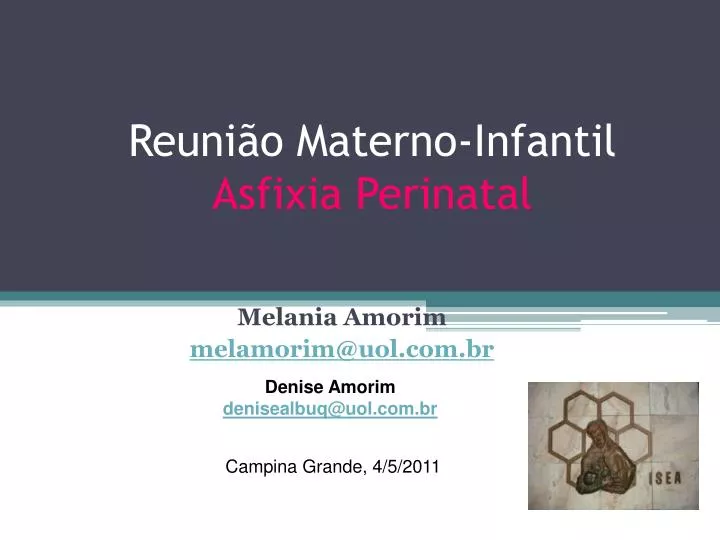 reuni o materno infantil asfixia perinatal n.