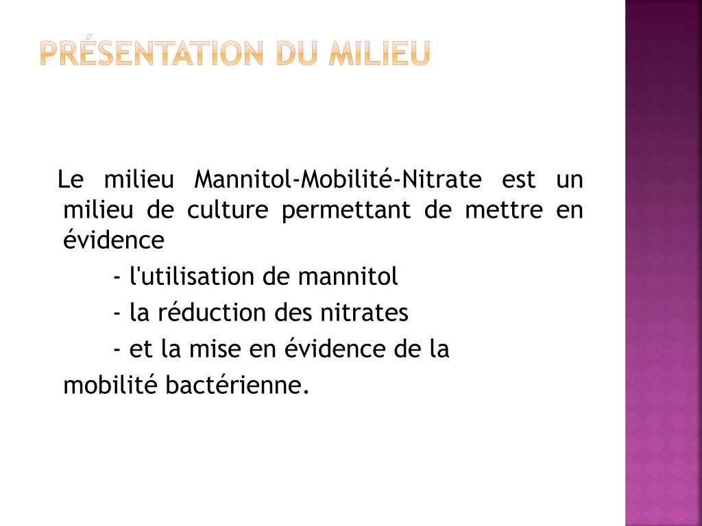 PPT - MANNITOL MOBILITE NITRATE PowerPoint Presentation, Free Download ...