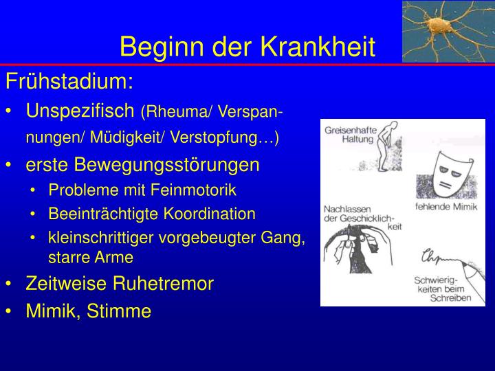 Ppt Molekulare Und Biochemische Ursachen Von Morbus Parkinson