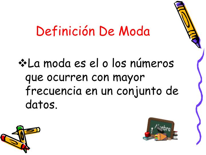 PPT - La Moda, Mediana y Media PowerPoint Presentation, free download -  ID:452963