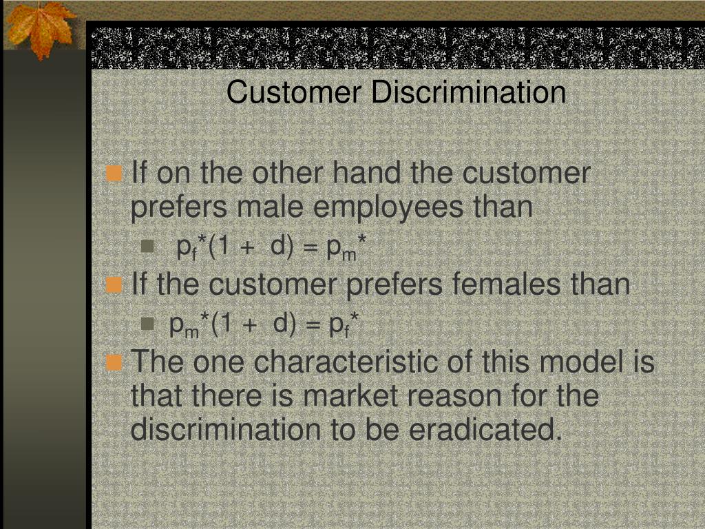 Ppt Labor Market Discrimination Powerpoint Presentation Free Download Id453227