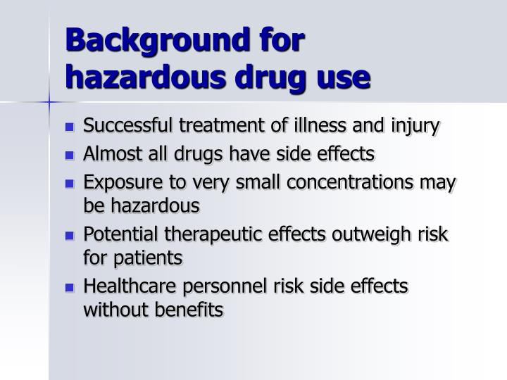 PPT Hazardous Drug Exposure in the Healthcare Environment Developing Best Practices for