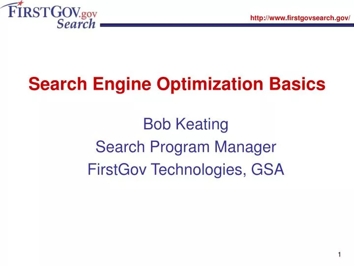 search engine optimization basics n.