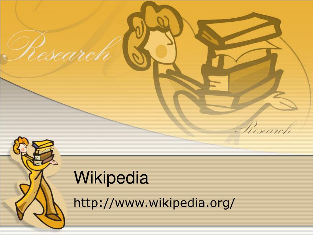 presentation about wikipedia