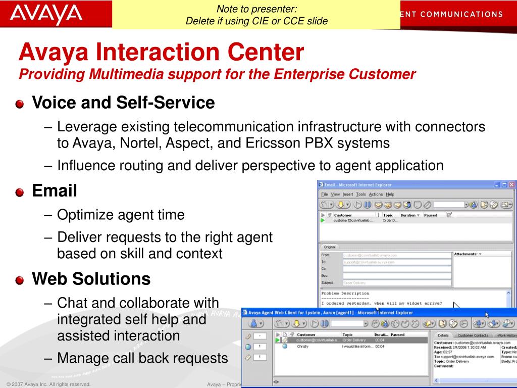 PPT - Avaya Call Center 5.0 PowerPoint Presentation, free download - ID