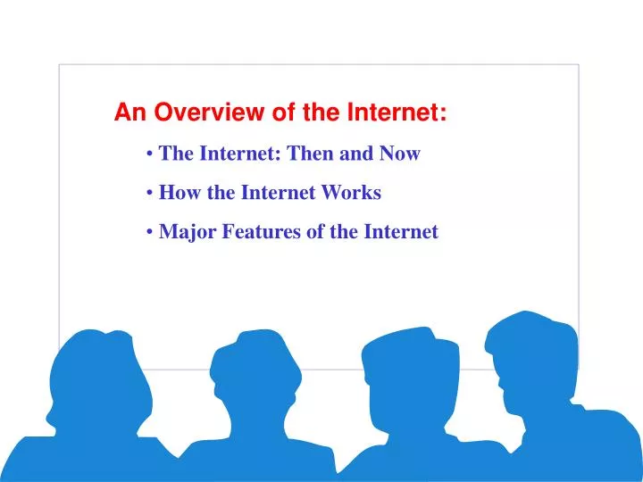 an overview of the different ways to get to the internet an overview of the different ways to get to the internet