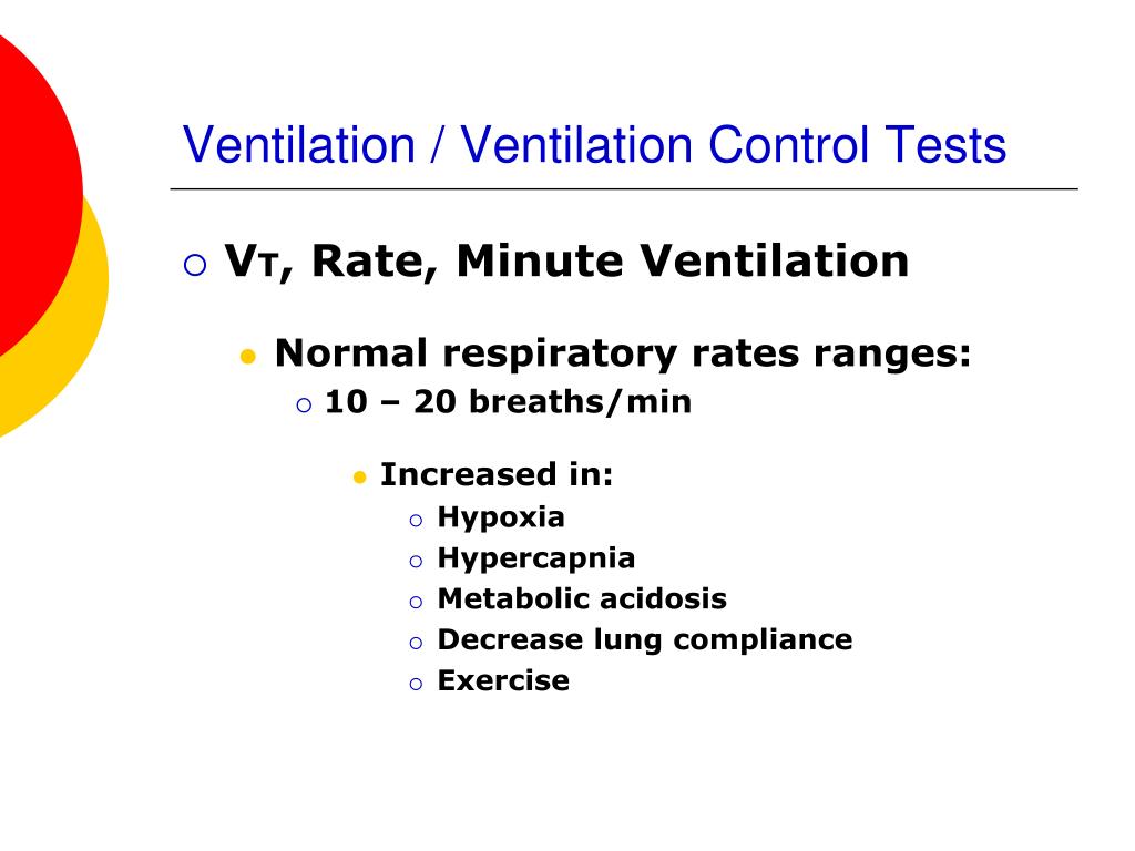 PPT - Ventilation / Ventilation Control Tests PowerPoint Presentation, free  download - ID:456449