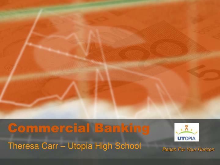 commercial banking n.