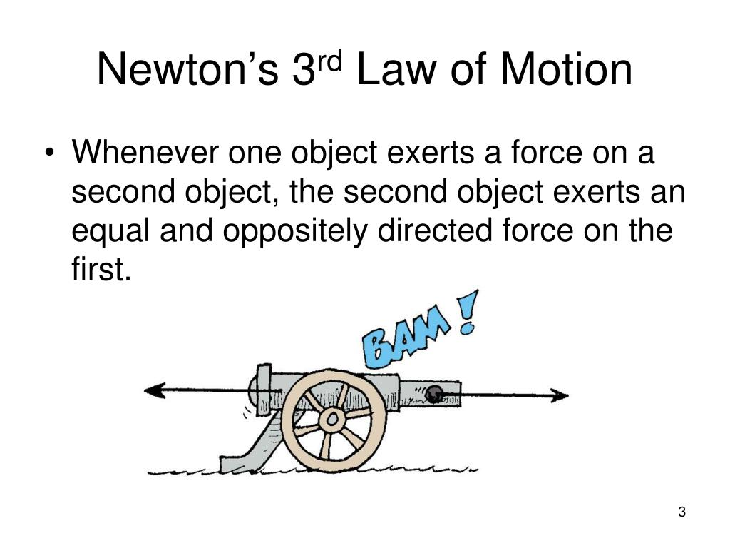 newton's third law of motion problem solving