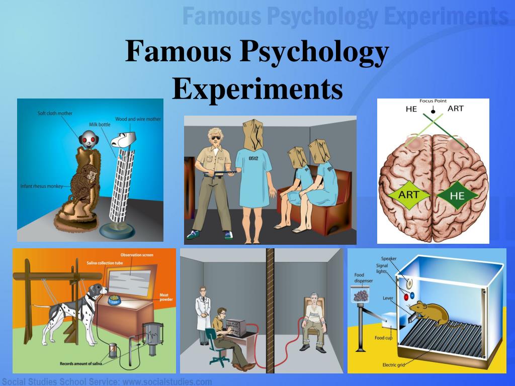 research experiment for psychology