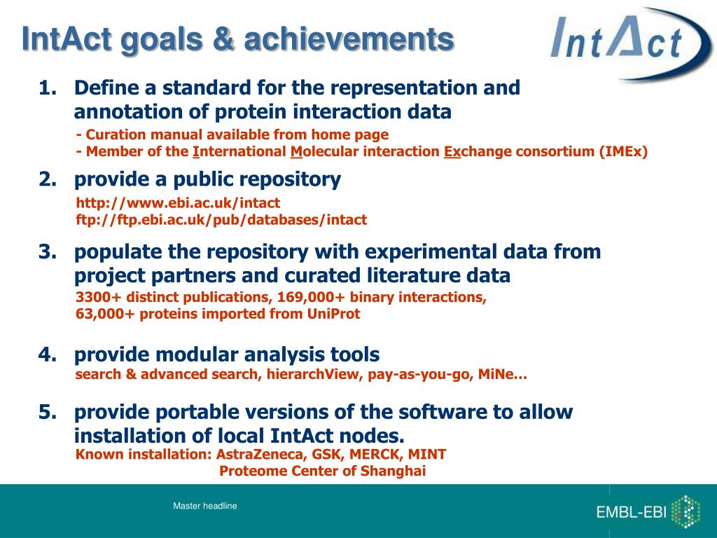 PPT - IntAct Molecular Interaction Database PowerPoint Presentation, free  download - ID:458578