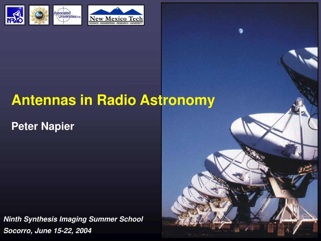 PPT - Antennas in Radio Astronomy PowerPoint Presentation, free ...