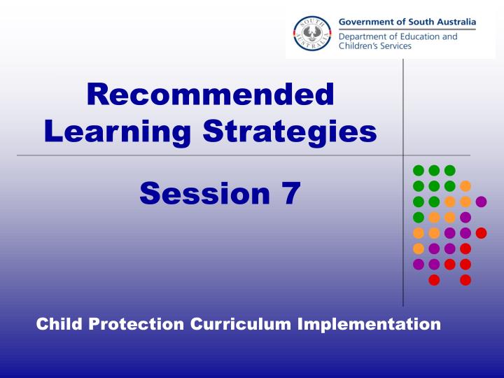 PPT Child Protection Curriculum Implementation PowerPoint